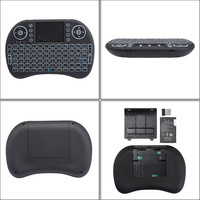 Wechip-Mini clavier sans fil i8 2.4G, portable, avec pavé tactile, Rechargeable, pour Smart TV, Android TV