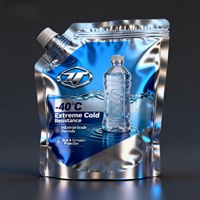 Sac d'emballage liquide de qualité alimentaire, résistant au froid, pour aérosol chimique, antigel, liquide de lavage, avec bec verseur, 3 L