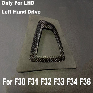 Base del Cambio in Fibra di Carbonio Opaca e Alcantara per BMW Serie 3 e 4 F30 F31 F32 F33 F34 <span class=keywords><strong>F36</strong></span> - Product Image 2