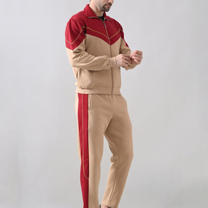 Comfortable Full Zipper <b>Tracksuit</b> Set For Men High Quality and Stylish Training Custom Logo Men Zipper <b>Tracksuit</b> - Product Image 3