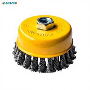 Hot Sale Industrial Grade DIY Steel <b>Wire</b> Cup <b>Brush</b> for Polishing & Grinding OEM/ODM Customizable - Product Image 1