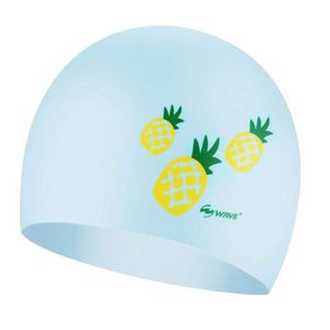 Bonnet de bain en silicone haute élasticité 50-65g, design dessin animé, forme et couleur personnalisées, logo OEM, certifié ROHS, pour enfants, USA - Product Image 6