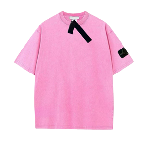 <b>Dropshipping</b> High Quality Casual 100% Cotton Jersey Washed Vintage Stone Hip-Hop Street Fashion Island Short Sleeve Oversized - Product Image 2