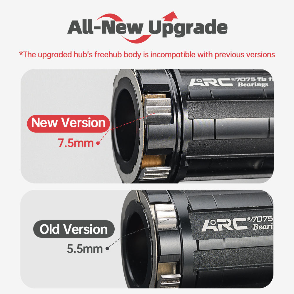 ARC Bike Parts MT009F/R - Durable Mountain E-Bike Hubs