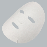 Masque facial en soie Ginseng Tencel Feuille de fibre naturelle Papier rempli de sérum Produit de soin de la peau de qualité supérieure