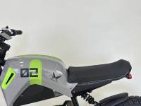 Vélo électrique tout-terrain puissant à double suspension, moteur arrière 60V 1500W, batterie lithium 40Ah, cadre en alliage d'aluminium, roues de 20 pouces, vélo de neige