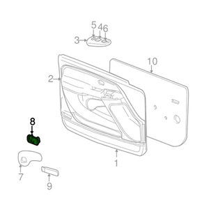 Interruptor Elevavidrios Chevrolet 15172121 para Camioneta GMC 1999-2007, Pieza de Repuesto de Plástico - Product Image 4