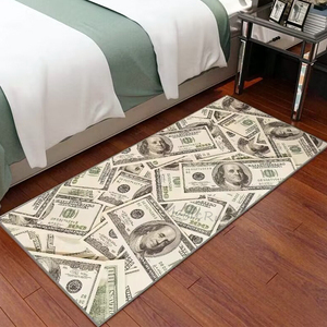 Alfombra de nailon personalizada con diseño de dólar y discoteca, alfombra Money <span class=keywords><strong>Hype</strong></span> <span class=keywords><strong>Beast</strong></span>, alfombra grande para pie - Product Image 5