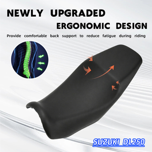 Cocok untuk Sepeda Motor Haojue Suzuki DL250, Mengurangi Tinggi Jok, Memperlebar Jok, dan Memperpanjang Rakitan Bantalan Jok - Product Image 4