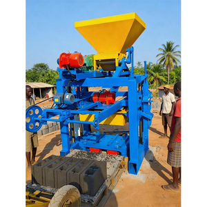 Machine semi-automatique QTJ4-35 <span class=keywords><strong>pour</strong></span> la fabrication de blocs creux en béton, de <span class=keywords><strong>pavés</strong></span> creux et de blocs de ciment entrecroisés solides - Product Image 5