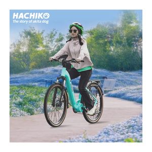 <span class=keywords><strong>Hachiko</strong></span> จักรยานไฟฟ้าสำหรับผู้หญิง, จักรยานไฟฟ้าสุดพิเศษสำหรับผู้ใหญ่250W ขนาดกลาง36V 14Ah ระยะไกล - Product Image 3