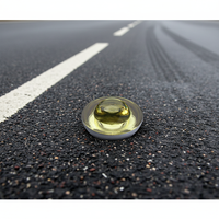 Borne de signalisation routière en verre certifiée ISO9001, réfléchissante à 360 degrés pour la sécurité routière sur autoroute et dans les tunnels