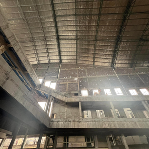 هيكل صلب مسبق الصنع لورشة العمل من المصنع ، بناء مسبق الصنع ، كنيسة هندسية للأسقف المعدنية - Product Image 3