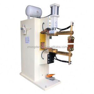 Machine de soudage par points pneumatique industrielle pour l'acier inoxydable, les fils métalliques et les tuyaux thermiques, avec fonction de soudage par points des écrous - Product Image 2