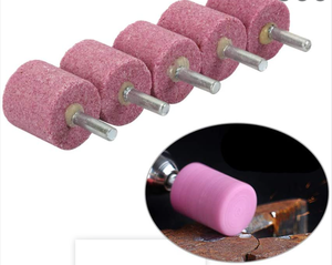 Juego <span class=keywords><strong>de</strong></span> cabezales cilíndricos <span class=keywords><strong>de</strong></span> piedras <span class=keywords><strong>de</strong></span> <span class=keywords><strong>afilar</strong></span> <span class=keywords><strong>de</strong></span> óxido <span class=keywords><strong>de</strong></span> <span class=keywords><strong>aluminio</strong></span> con vástago <span class=keywords><strong>de</strong></span> 1/8 pulgada <span class=keywords><strong>para</strong></span> metal, soporte personalizado OBM, alta eficiencia - Product Image 5