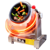 A Riz Industriel Multifonctionnel Ai Marmite Poêle Cuiseur Smart Entièrement Automatique Cuisine Robot Nouilles Sauté Machine