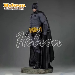 Statue <span class=keywords><strong>de</strong></span> personnage <span class=keywords><strong>DC</strong></span> <span class=keywords><strong>Comics</strong></span> <span class=keywords><strong>de</strong></span> haute qualité 1_1, super-<span class=keywords><strong>héros</strong></span>, sculpture Batman grandeur nature en fibre <span class=keywords><strong>de</strong></span> verre, grandes créations en résine - Product Image 3