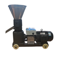 Machine à granulés d'aliments pour petits animaux 380V, haute productivité, granulateur pour volailles et bétail, pour fermes et usage domestique
