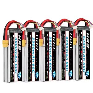 Batterie LiPo HRB 3300 mAh 2S-6S 22,2 V 100C XT60 à décharge élevée pour voiture RC, drone FPV – Vente chaude - Product Image 4