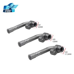 Conector de Manguera de Aire Acondicionado Automotriz de Alta Presión con Brida de Codo de 4 Puntos para Uso Universal - Product Image 1