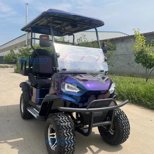 Nouveau design de voiturette de golf électrique 4 places, véhicule utilitaire routier, voiture de tourisme, buggy de golf électrique - Direct Usine - Product Image 4