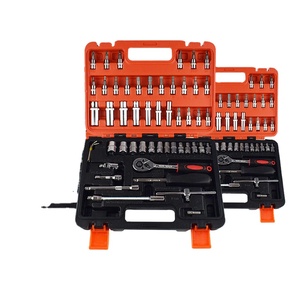 Professional 53PCS Socket Wrench <b>Set</b> Hand Tool Kit CRV Ratchet Spanner <b>Screwdriver</b> <b>Bits</b> for Garage Workshop Home Repair Socket W - Product Image 1