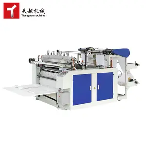 TIANYUE aba plastic roll shopping garbage bag sealing making machine production line