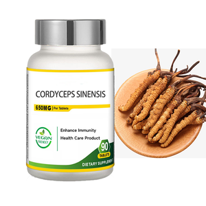 OEM Cordyceps Sinensis Mushroom Extract Supplement Wholesale Best Immune Support Cordyceps Sinensis <b>Tablets</b> - Product Image 1