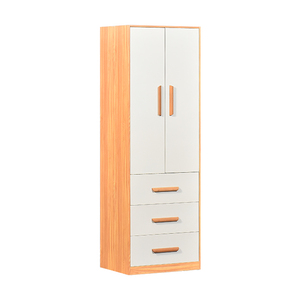 Student <strong>Wardrobe</strong> <strong>Double</strong> Door Armoire With Shelves <strong>White</strong> <strong>Wardrobe</strong> With Mirror - Product Image 3