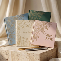 Livre d'or de mariage personnalisé à couverture rigide, carnet de signes et souvenirs imprimé