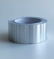 Ruban adhésif en aluminium activé par l'eau, adhésif acrylique sensible à la pression, simple face, usage industriel, résistant à la chaleur