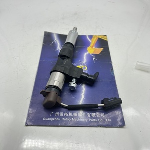 หัวฉีดน้ำมันเชื้อเพลิง SK200-8 J05E ชิ้นส่วนรถขุดชุดหัวฉีด095000-6353 VH23670E0050 23670-E0050 - Product Image 3