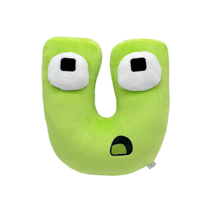 Peluche Super Douce et Interactive à 26 Caractères pour Bébé et Enfant, Jouet de Remplissage en Coton PP, A-Z Magnétique, Poupée 19-25cm - Product Image 6