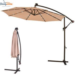 <span class=keywords><strong>Parasol</strong></span> déporté <span class=keywords><strong>Parasol</strong></span> tout aluminium <span class=keywords><strong>Parasol</strong></span> banane Patio Mobilier d'extérieur Parapluie moderne <span class=keywords><strong>Parasol</strong></span> de jardin Poteau en aluminium Plage - Product Image 2