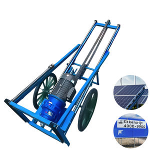 Vibro-compacteur électrique photovoltaïque biphasé à couple élevé pour vis de fondation spirale, avec vitesse de piquage rapide et puissance stable - Product Image 5