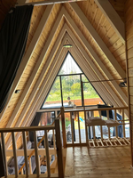 Villa de design préfabriquée, maison modulaire en acier léger, maison de luxe en conteneur préfabriqué, villas préfabriquées à vendre