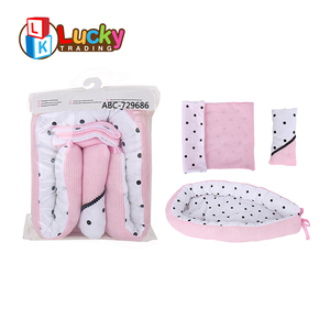 Lucky Toys Factory Price Wholesale Breathable Super Soft Baby <strong>Doll</strong> Sleeping Portable Baby Nest <strong>Doll</strong> Accessories - Product Image 2