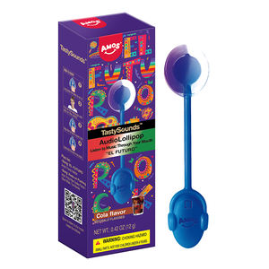 Permen Lollipop Rasa Cola Amos Delicious <span class=keywords><strong>Funny</strong></span>, Manis, dengan Musik Audio, Mainan Permen - Product Image 1