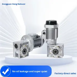 Мотор-редуктор Guanghong NMRV с турбинальной спиральной передачей, интегрированная трансмиссия, трехфазный, 380/220В, передаточное число 100, выходная скорость 1400 об/мин - Product Image 5