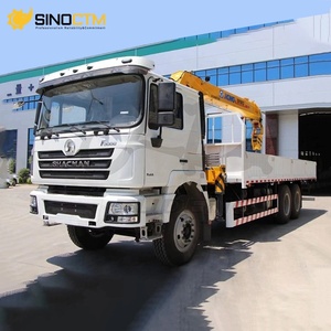 Camión Grúa <span class=keywords><strong>Articulada</strong></span> Shacman 6x4 de 12T 14T con Grúa Hidráulica Montada en Camión para Venta - Product Image 5