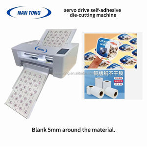 Máquina troqueladora automática Nantou NT-350 A3+ con sistema servo de alta precisión para corte de etiquetas para procesamiento postimpresión. - Product Image 4