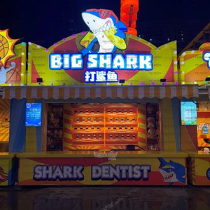 Tolefun, equipo de entretenimiento al aire libre, bolsa de arena de dientes grandes, juegos interactivos de cabina de Carnaval de béisbol para niños y adultos para <span class=keywords><strong>ganar</strong></span> <span class=keywords><strong>dinero</strong></span> - Product Image 2