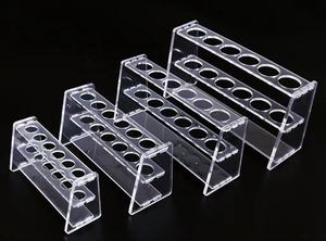 कस्टम पारदर्शी ऐक्रेलिक टेस्ट ट्यूब रैक प्रयोगशाला नमूना सेंट्रीफ्यूज ट्यूब रिएजेंट भंडारण रैक पॉट उपयोग - Product Image 6