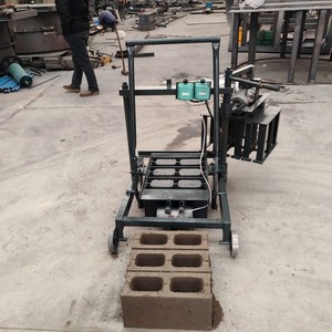 Automatic Paving Block Making Machine with Engine 220V Hydraulic High Efficiency Brick Production - Product Image 3