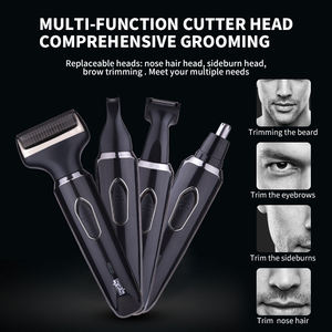 <span class=keywords><strong>DSP</strong></span>-<span class=keywords><strong>afeitadora</strong></span> profesional 4 en 1 de alta calidad para hombres, máquina de afeitar eléctrica con USB - Product Image 4