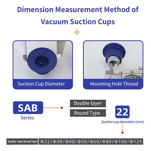 רובוט ואקום <span class=keywords><strong>sucker</strong></span> תעשייתי פנאומטי svsabel22 30 40 50 60 80 100 125 מפעל שואב אבק שואב אבק - Product Image 6