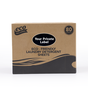 <span class=keywords><strong>Prix</strong></span> d'usine vente en gros de feuilles de détergent à lessive biodégradables écologiques feuilles de lavage de vêtements jetables solides - Product Image 4