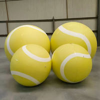 Ballon de football gonflable géant personnalisé avec éclairage LED pour la publicité en plein air et les événements