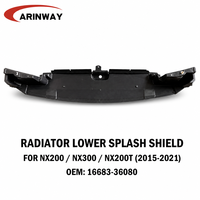 Protection inférieure du radiateur 16683-36080, déflecteur d'air du radiateur, protection du moteur pour Lexus NX200 NX300 2015-2021
