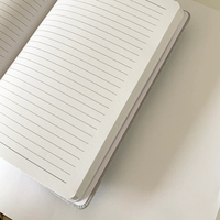 Carnet de Journal en lin A6 à couverture rigide personnalisé Livre vierge recouvert de lin